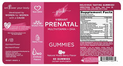Natural Prenatal gummies